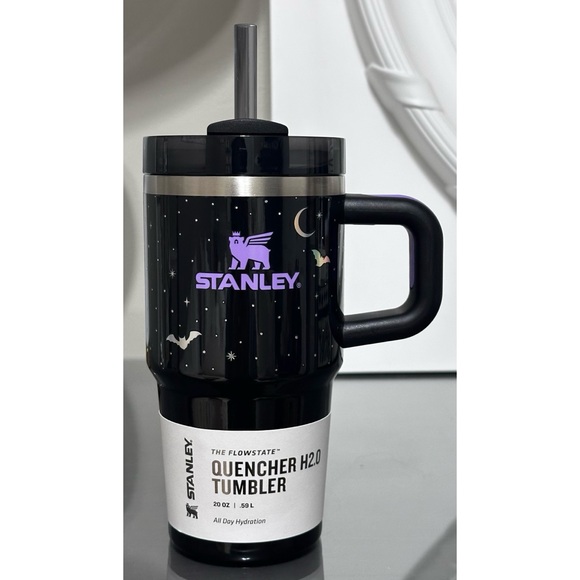 Stanley Quencher H2.0 FlowState 20oz Tumbler, SPELLCAST BLACK HALLOWEEN - Picture 1 of 6